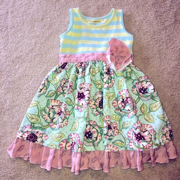 Mustard Pie Dresses Mustard Pie Girls Dress Poshmark